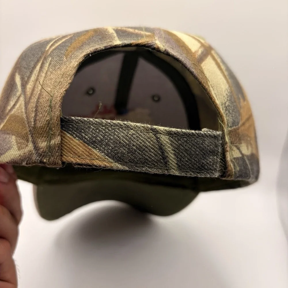 .22 .380 9mm .40 .45 Faster Than Dialing 911 Camo Hat USA Flag Adjustable